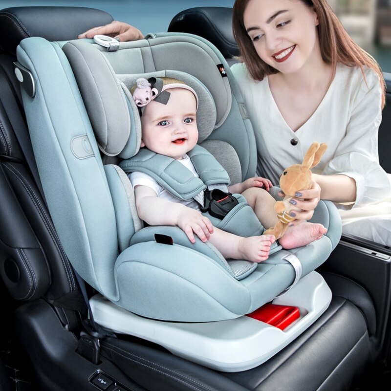 360 Rotatable Child Safety Car Seats Four-speed Angle Adjustment Universal Two-way Safety Car Seat for Baby Child C